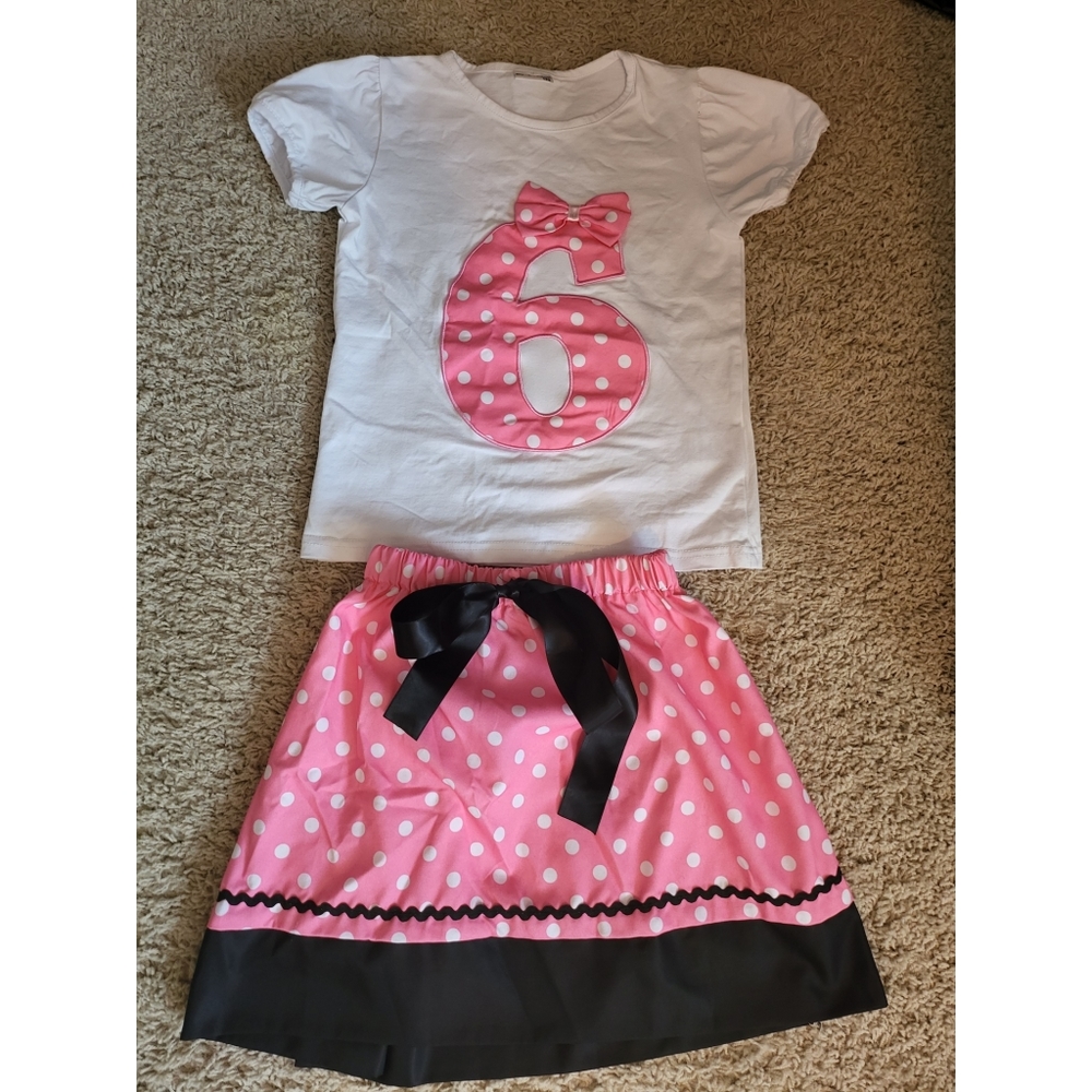 Birthday girl outfit 6 years